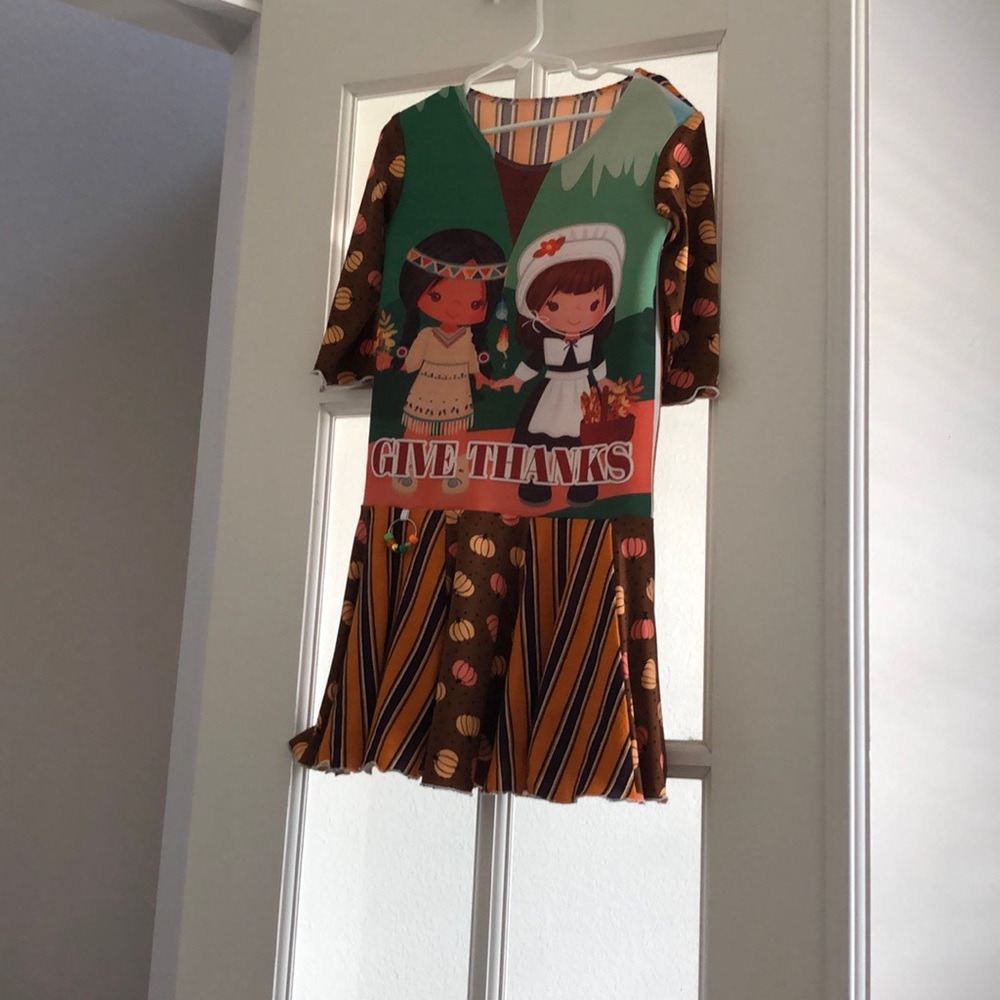 Kids thanksgiving dress